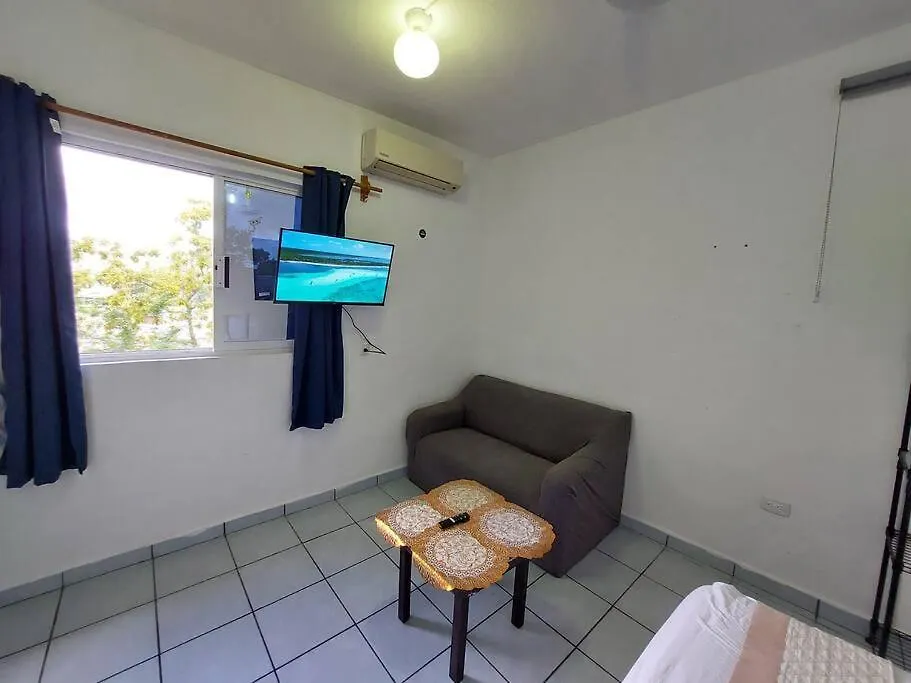 5 Estudio Planta Alta Con Terraza Cozumel Apartment
